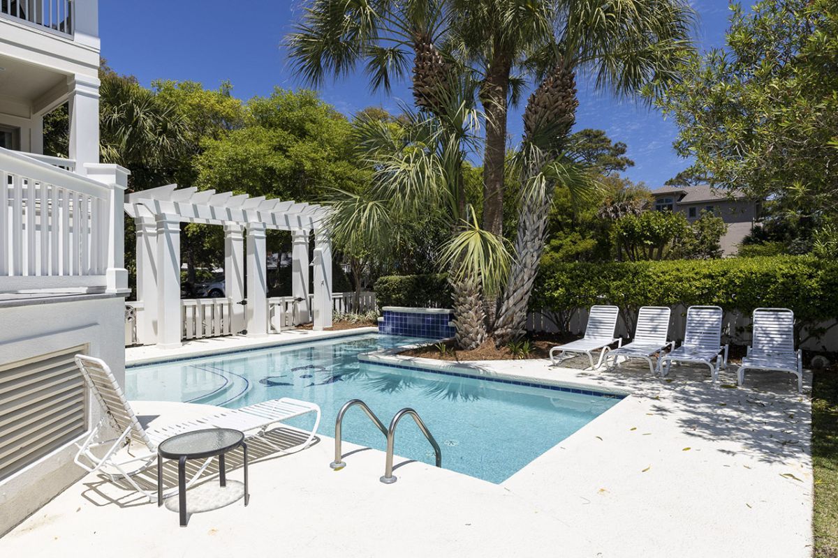 private pool at Dune Just Fine rental